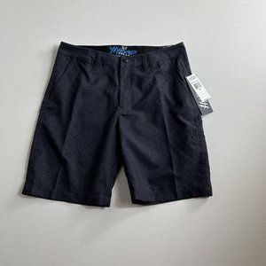 Fox Racing Hydro Series Essex Shorts‎ Boys Size 29 Regular Fit Black Casual